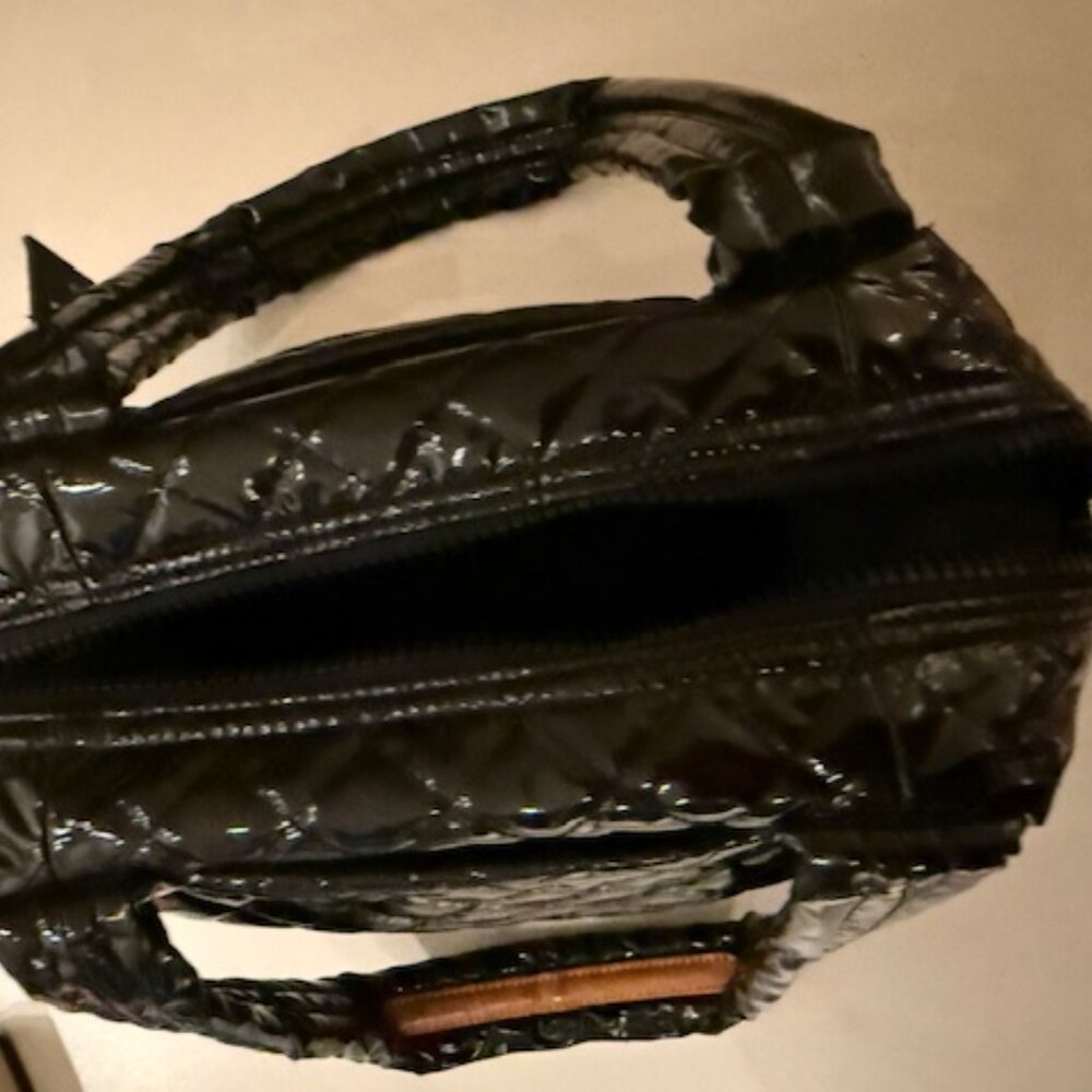MZ Wallace shiny black bag new with tags - Picture 4 of 9